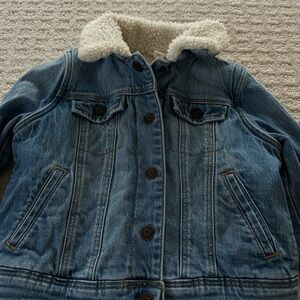 LIKE NEW Girls Comfy Jean Jacket 7/8